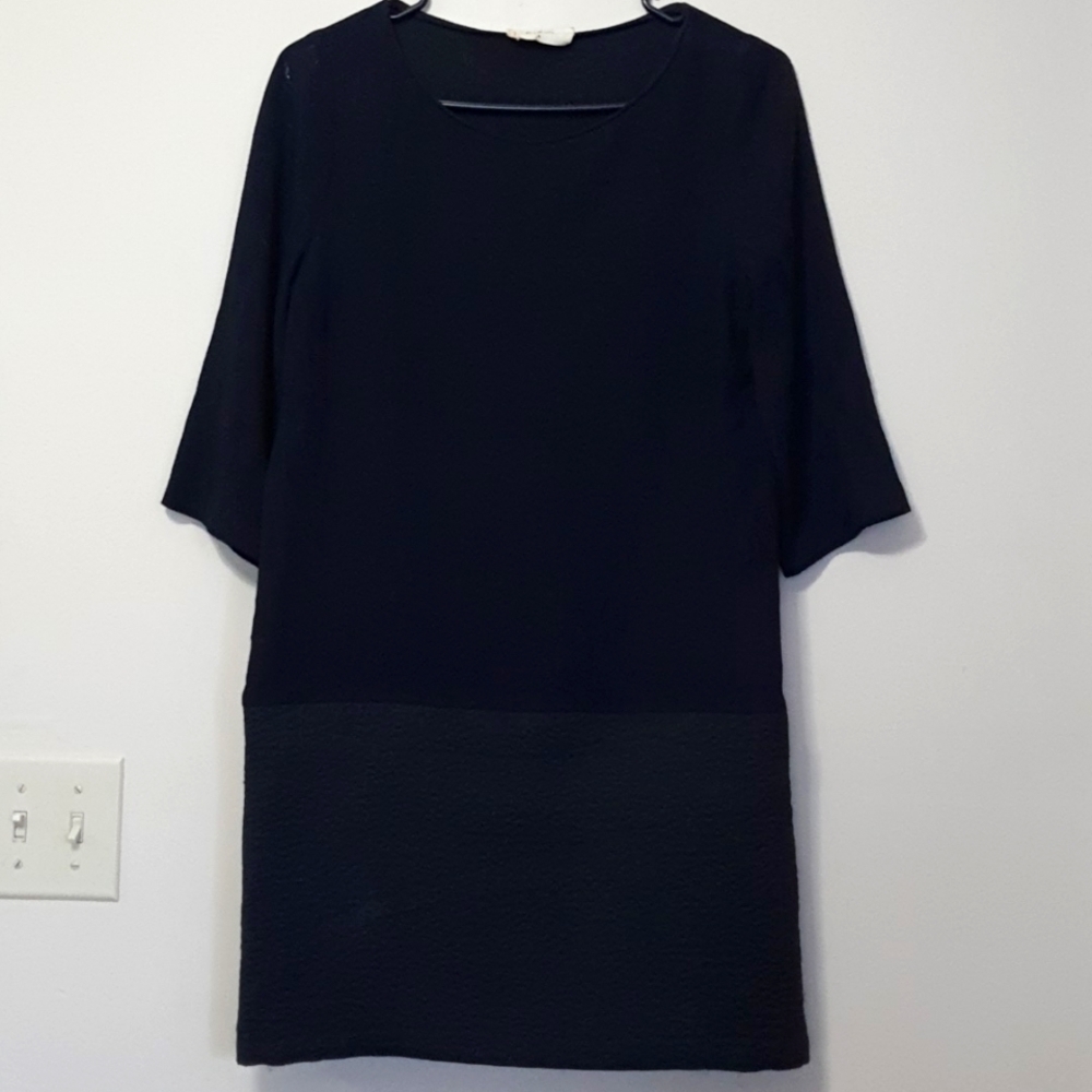 Ba&sh Blended Wool Cotton Midi Dress
